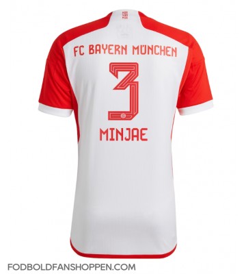 Bayern Munich Kim Min-jae #3 Hjemmebanetrøje 2023-24 Kortærmet